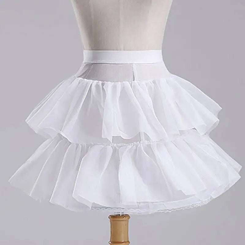 Many Styles Flower Girls Petticoat Underskirt Cosplay Party Short Dress Jupon Fille Lolita Ballet Tutu Skirt Enaguas Sottogonna