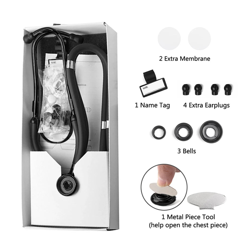Doctor Medical Devices Multifunctional Dual Head Stethoscope Doctor Professional Phonendoscope Medical Cardiology Double-Sided
