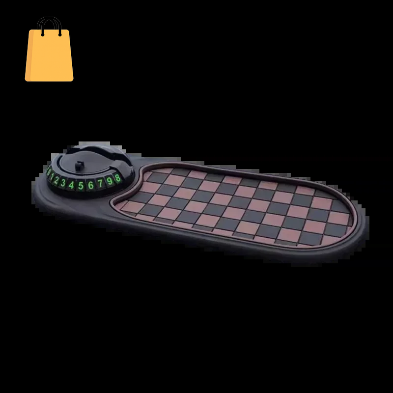 2 in 1 Dashboard anti Slip Mat with Phone Mount 360-Degree Rotation Car Phone Holder Non-Slip Adhesive Mat for Car