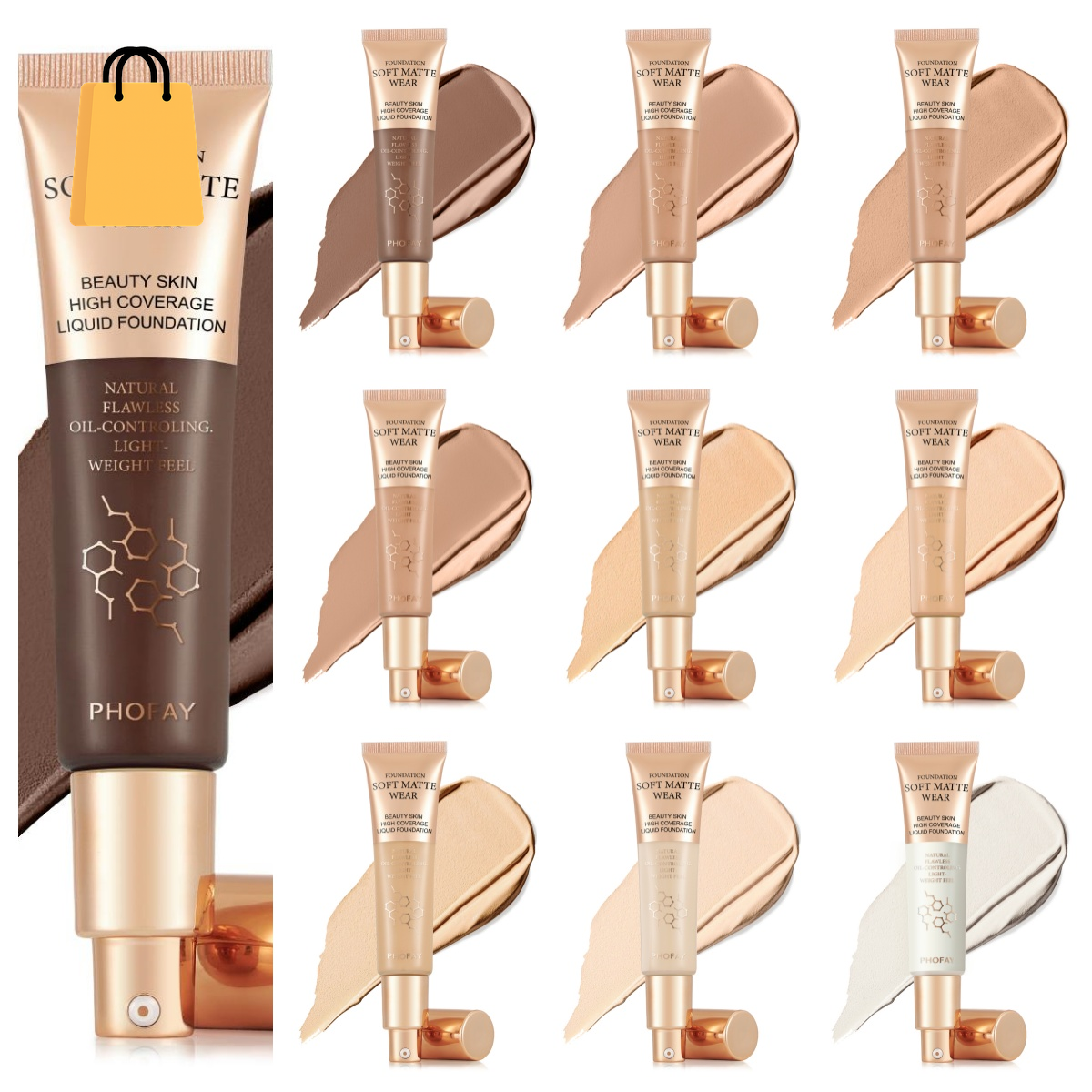 PHOFAY Full Coverage Foundation