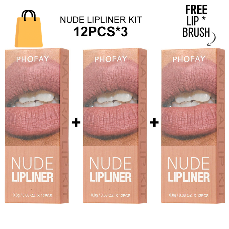 PHOFAY Nude Lipliner Kit