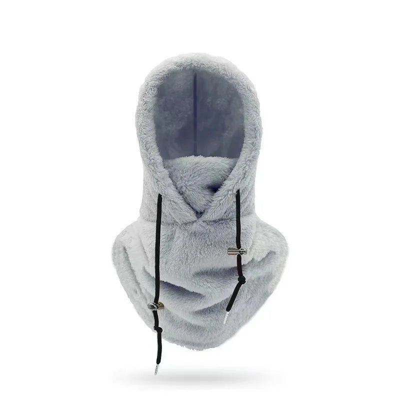 High Polar Fleece Balaclava Winter Ski Windproof Cap Outdoor Cycling Cap for Men Face Masks Hood Beanies Women Plush Warm Hat