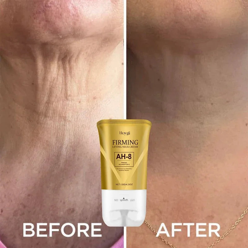 120G Neck Firming Roller Cream Lifts Dilutes Neck Lines, Deeply Nourishes, Easily Absorbed, Massages and Soothes Neck Skin Care
