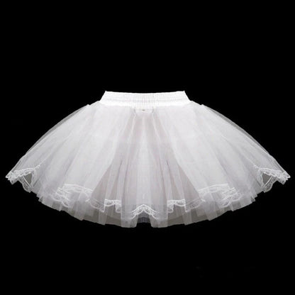 Many Styles Flower Girls Petticoat Underskirt Cosplay Party Short Dress Jupon Fille Lolita Ballet Tutu Skirt Enaguas Sottogonna