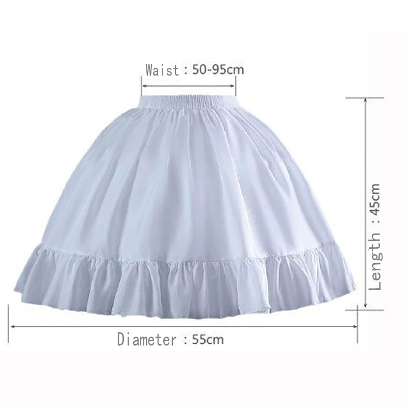Many Styles Flower Girls Petticoat Underskirt Cosplay Party Short Dress Jupon Fille Lolita Ballet Tutu Skirt Enaguas Sottogonna
