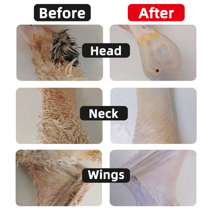 Poultry Electric Feather Plucker Quick Chicken Plucker Efficient Feather Remover Duck Goose Farm Animal Hair Plucking Device