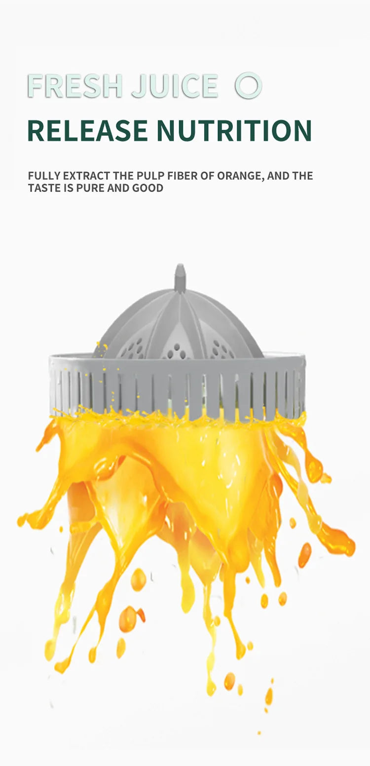 Wireless Juicer Automatic Orange Lemon Juicer USB Charge Juice Separator Portable Fruit Extractor Squeezer Pressure Juicers