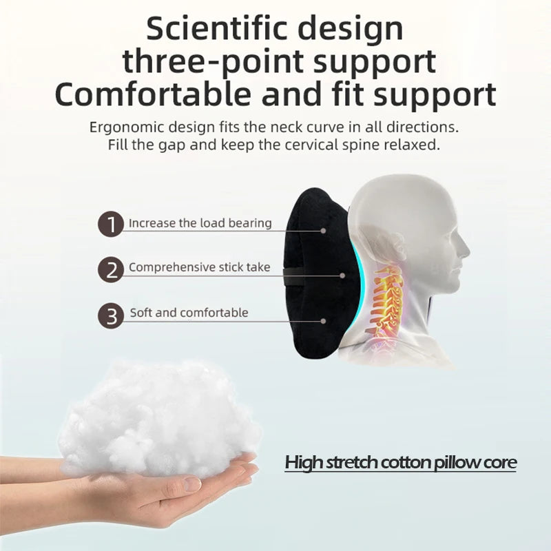 Car Neck Pillows Comfortable Auto Seat Head Neck Rest Cushion Headrest for  2 3 5 6 8 CX5 CX-5 CX-7 CX-9 MX-5 ATENZA Axela