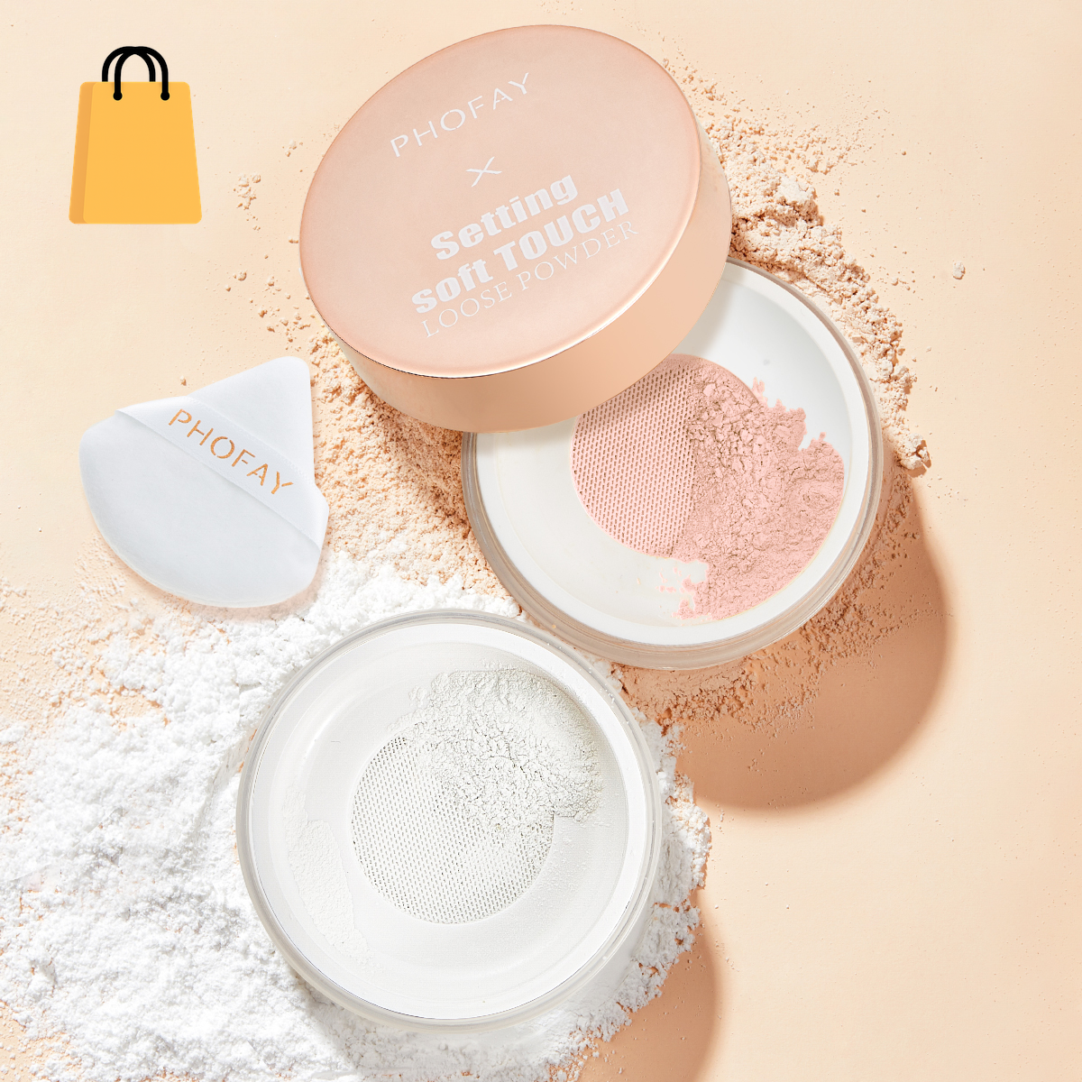 PHOFAY Setting Soft Touch Loose Powder