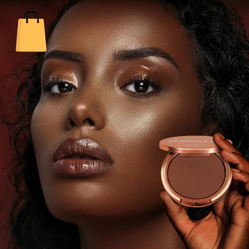 PHOFAY Matte Setting Pressed Powder