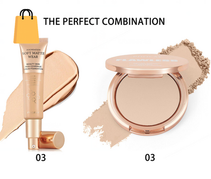 PHOFAY Matte Setting Pressed Powder