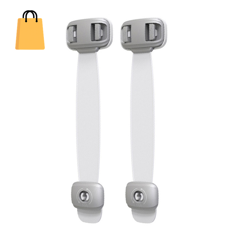 Home Baby Safety Protection Lock Anti-Clip Hand Door Closet Cabinet Locks Fo Fridge Cabinet Drawer Box Safe Lock for Kids No Tools or Drilling Child Safety Cabinet Proofing Cabinet Drawer Door Latches