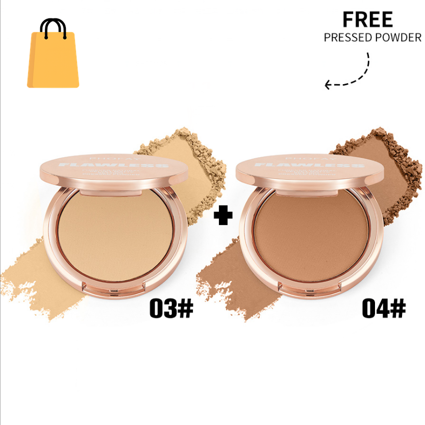 PHOFAY Matte Setting Pressed Powder