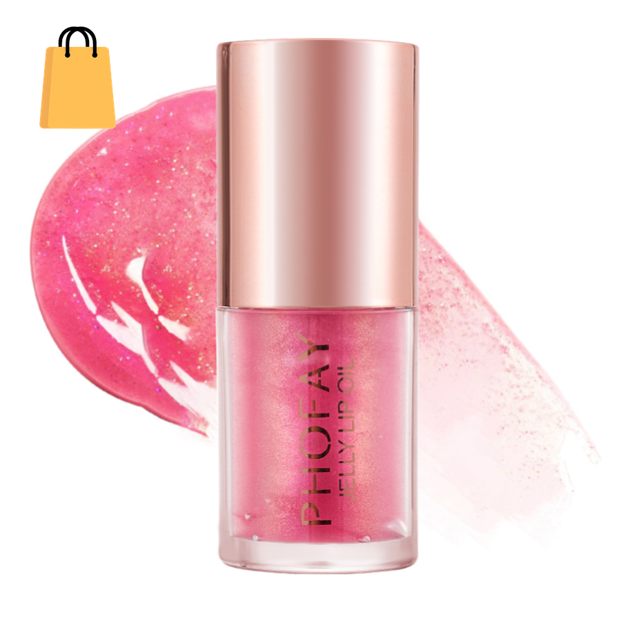 PHOFAY Hydrating Jelly Lip Oil for Luscious, Glossy Lips