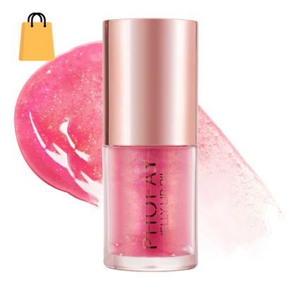 PHOFAY Hydrating Jelly Lip Oil for Luscious, Glossy Lips