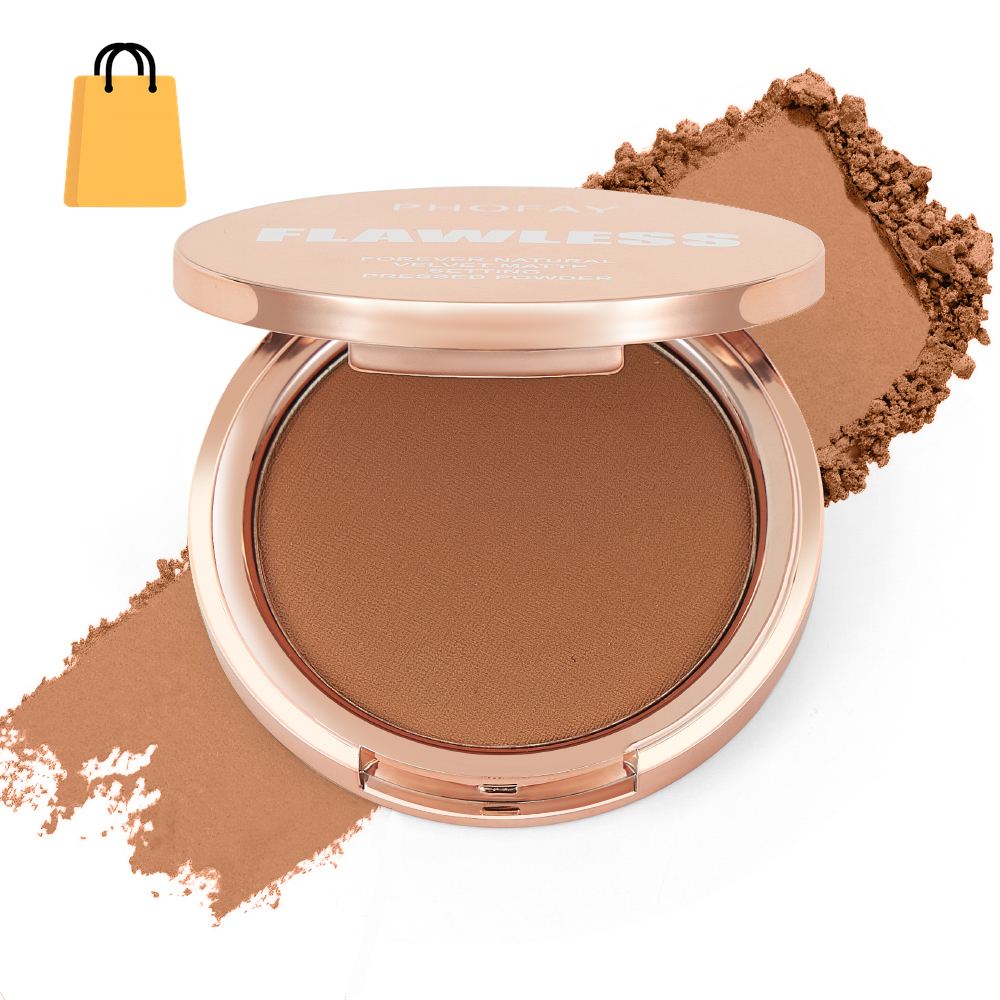 PHOFAY Matte Setting Pressed Powder