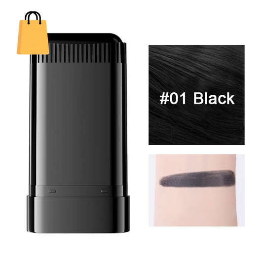 Hair Dye Stick with Built-In Comb,Easy Twist Applicator,Waterproof & Sweatproof,Long-Lasting Color, Covers Gray,Idea for Daily