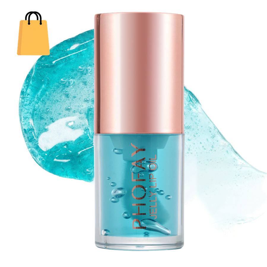 PHOFAY Hydrating Jelly Lip Oil for Luscious, Glossy Lips