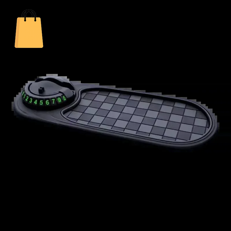 2 in 1 Dashboard anti Slip Mat with Phone Mount 360-Degree Rotation Car Phone Holder Non-Slip Adhesive Mat for Car