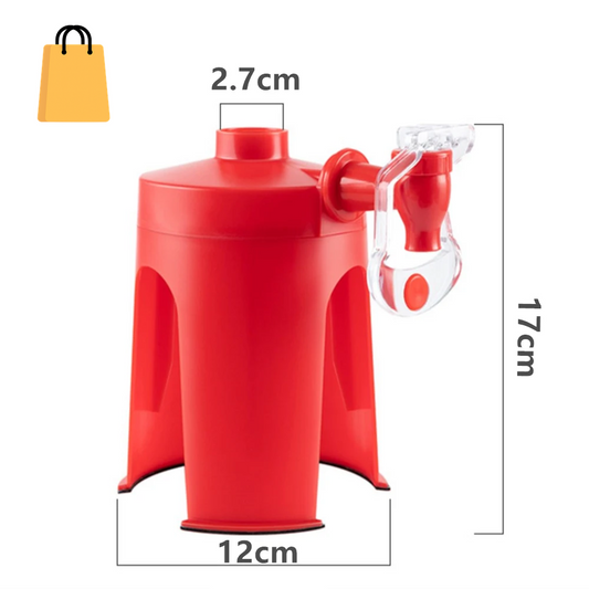 Lemonade Soda Dispenser Bottle Coke Inverted Carbonated Beverage Upside down Drinking Water Dispense Machine Party Gadget
