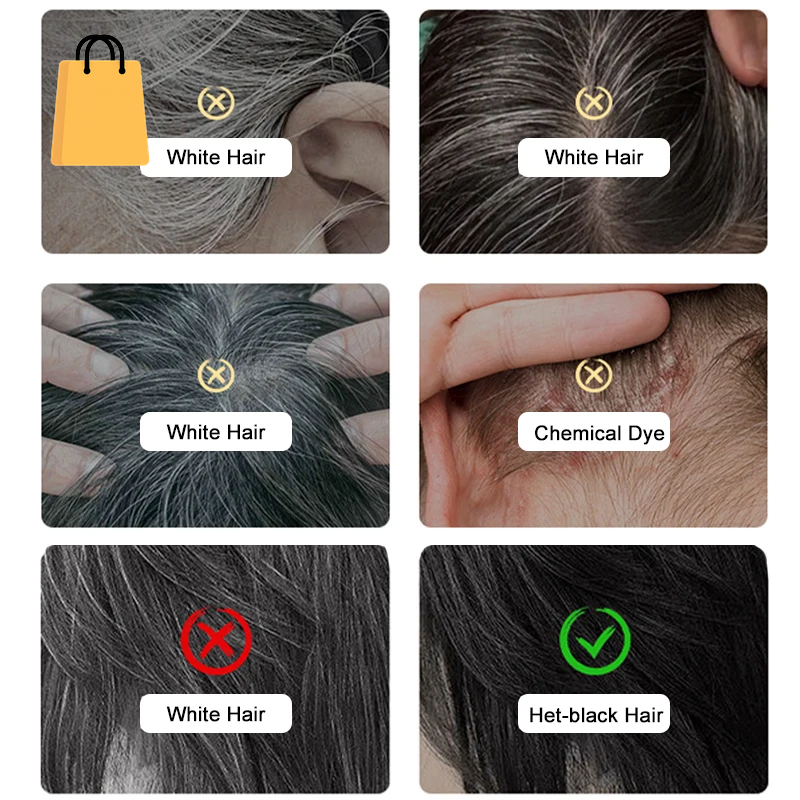 Hair Dye Stick with Built-In Comb,Easy Twist Applicator,Waterproof & Sweatproof,Long-Lasting Color, Covers Gray,Idea for Daily