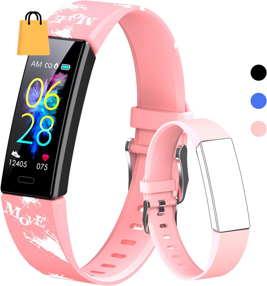 Ultimate Kids Fitness Tracker Watch - Waterproof Smart Watch with 11 Sport Modes, Pedometer, and Stopwatch for Ages 6-16!