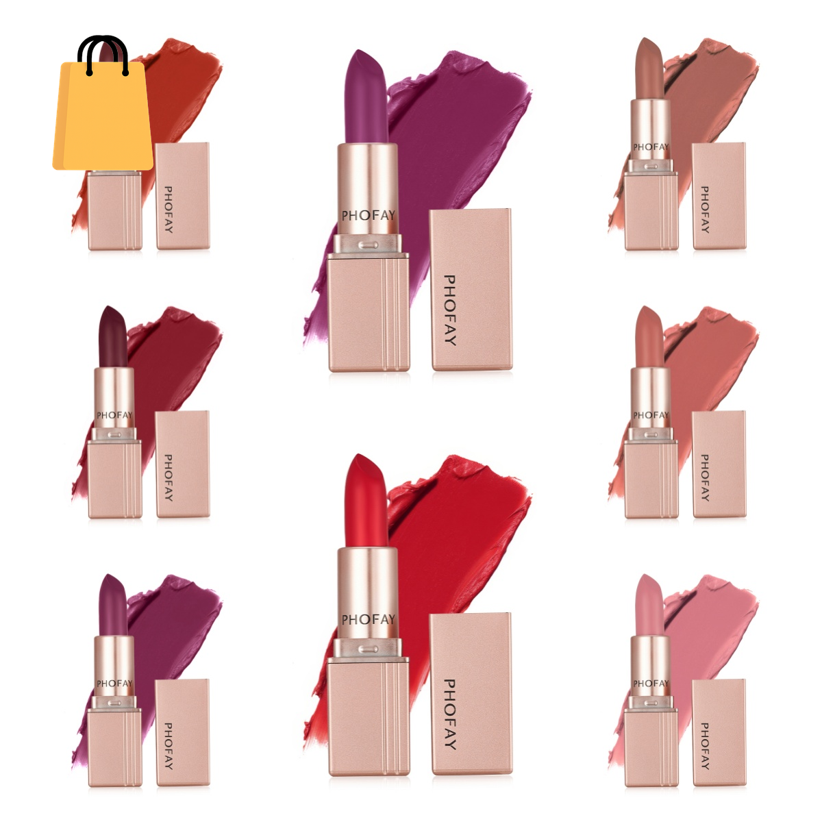 PHOFAY Matte Lipstick