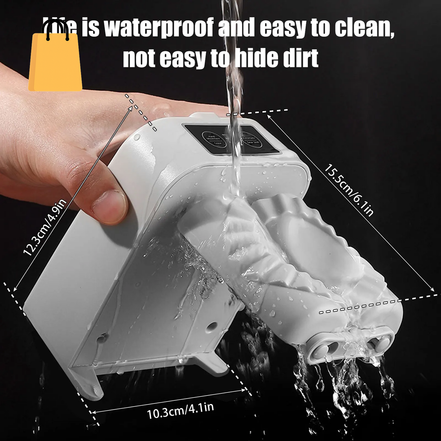 Electric Dumpling Maker 1200Mah Rechargeable Automatic Dumpling Maker with Filling Spoon Brush 2 Modes Efficient Dumpling Maker