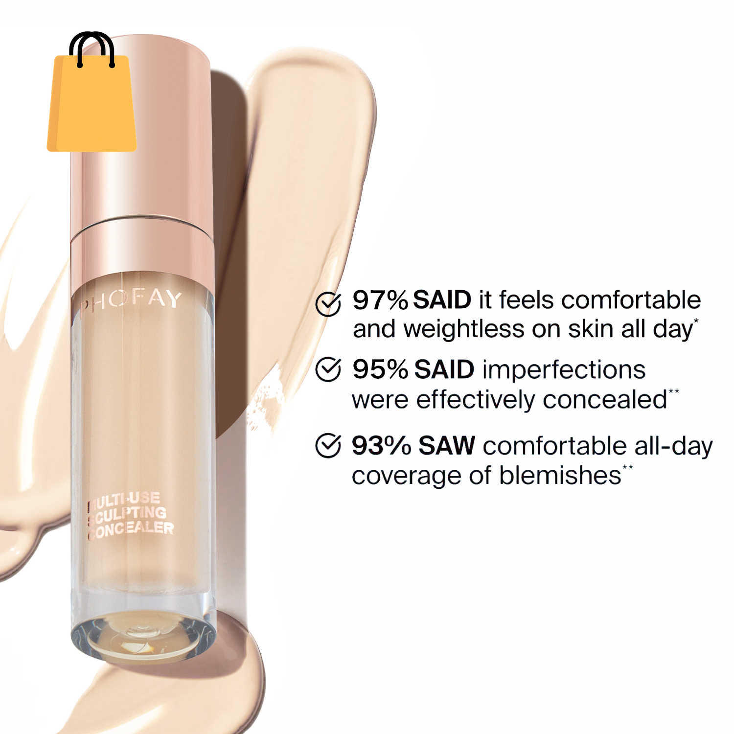 PHOFAY Super Coverage Concealer