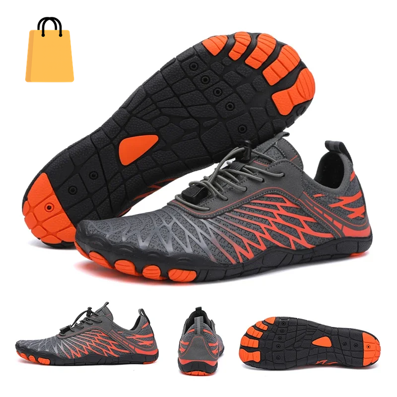 Fashionable Barefoot Water Shoes anti Slip Breathable Swimming Fitness Shoes Pool Party Outdoor Beach Aqua Shoes Couple'S Style