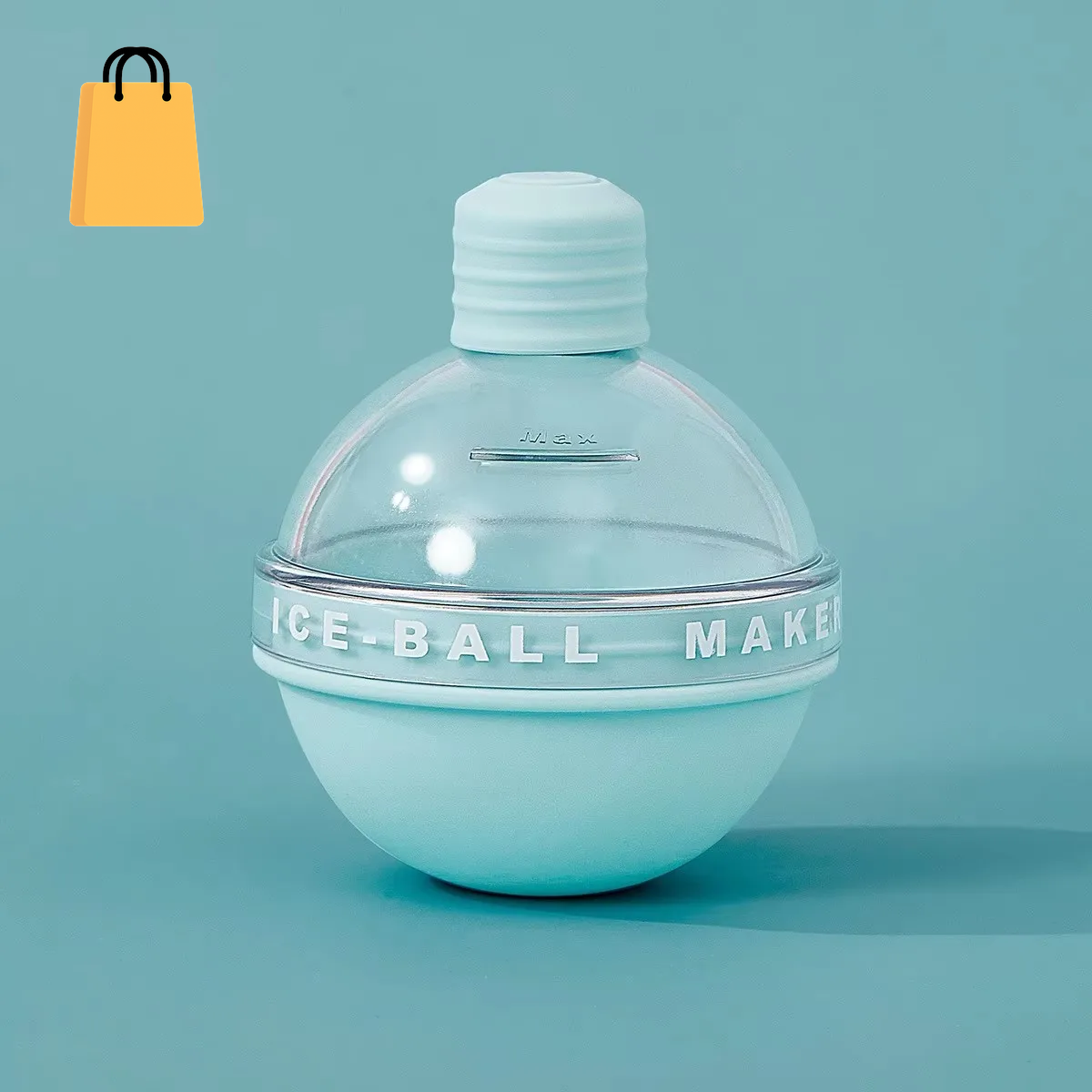 4Pcs Ice Cube Mold round Ice Hockey Premium Silicone Ice Sphere Molds Seamless 2.5In Ice Balls Kitchen Must-Have for Chilled