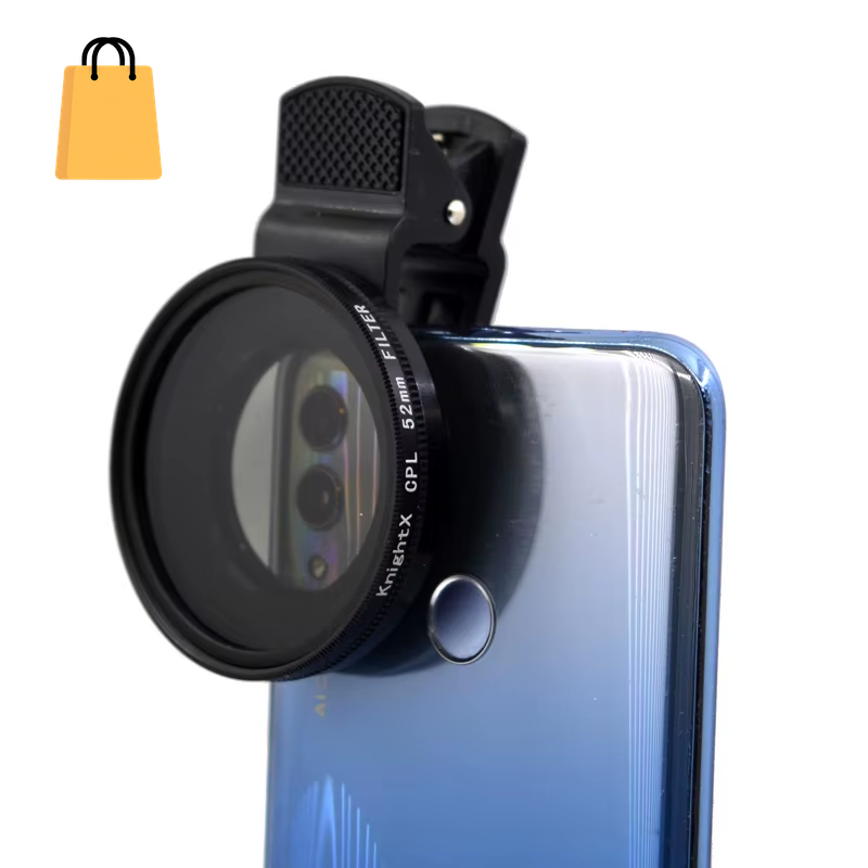 37Mm 52Mm 58Mm Cell Phone Mobile Camera Lens Filter Phone Clip Filter CPL ND Star Universal Clip Polarizing Accessories