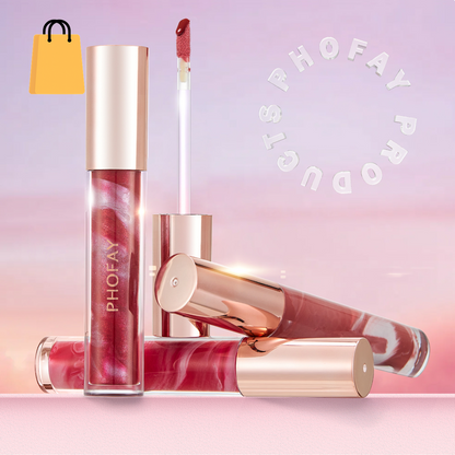 PHOFAY Rose Blooming Hydrating Lip Gloss