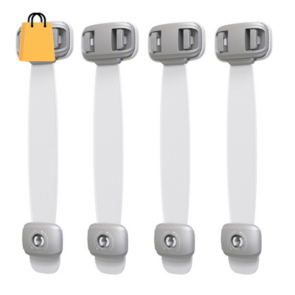 Home Baby Safety Protection Lock Anti-Clip Hand Door Closet Cabinet Locks Fo Fridge Cabinet Drawer Box Safe Lock for Kids No Tools or Drilling Child Safety Cabinet Proofing Cabinet Drawer Door Latches