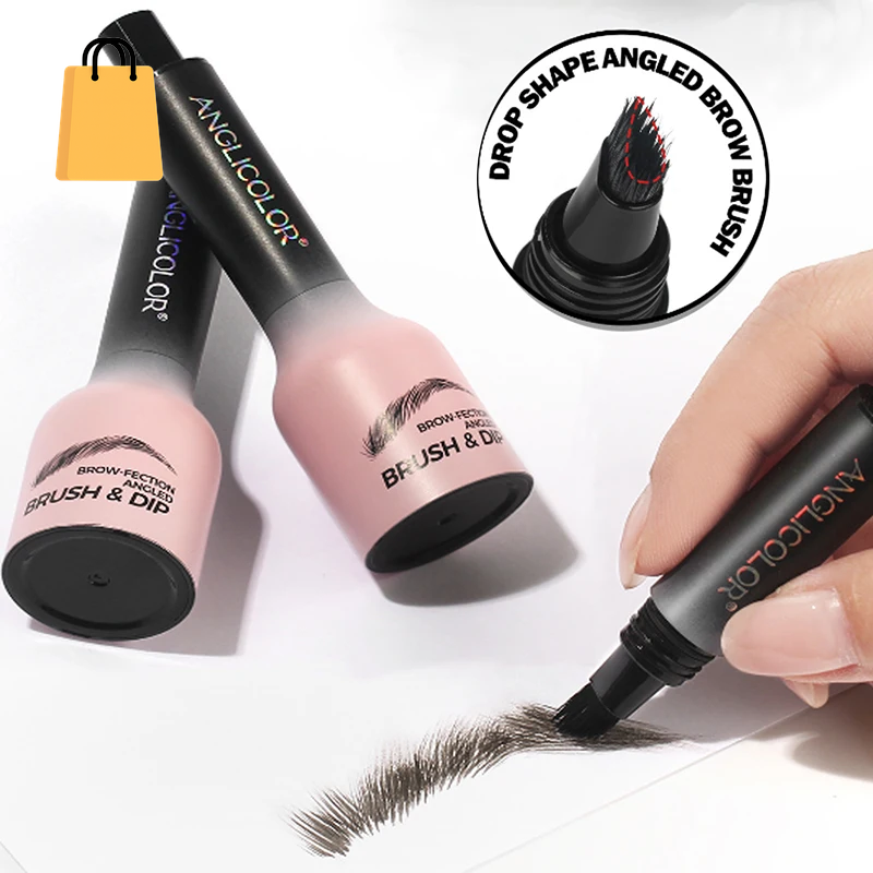 Eyebrow Pencil Makeup Black Brown Tint Eyebrow Ink Dye Hairline Waterproof 3D Brush Natural Wild Eyebrow Marker Enhancers Cream