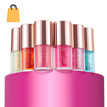 PHOFAY Hydrating Jelly Lip Oil for Luscious, Glossy Lips