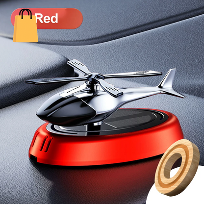 Helicopter Styling Solar Car Air Freshenerdecorative Aromatherapy Car Interior Accessories Propeller Rotary Perfume Diffuser