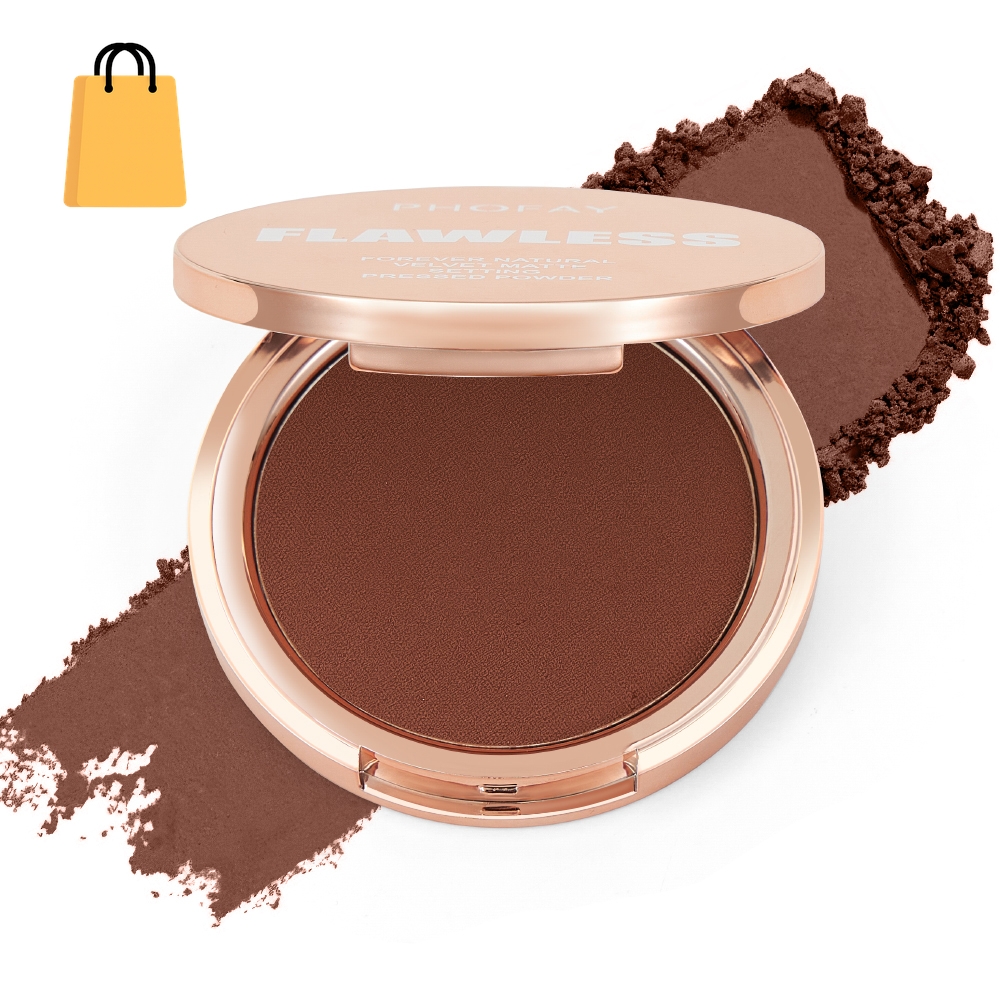 PHOFAY Matte Setting Pressed Powder