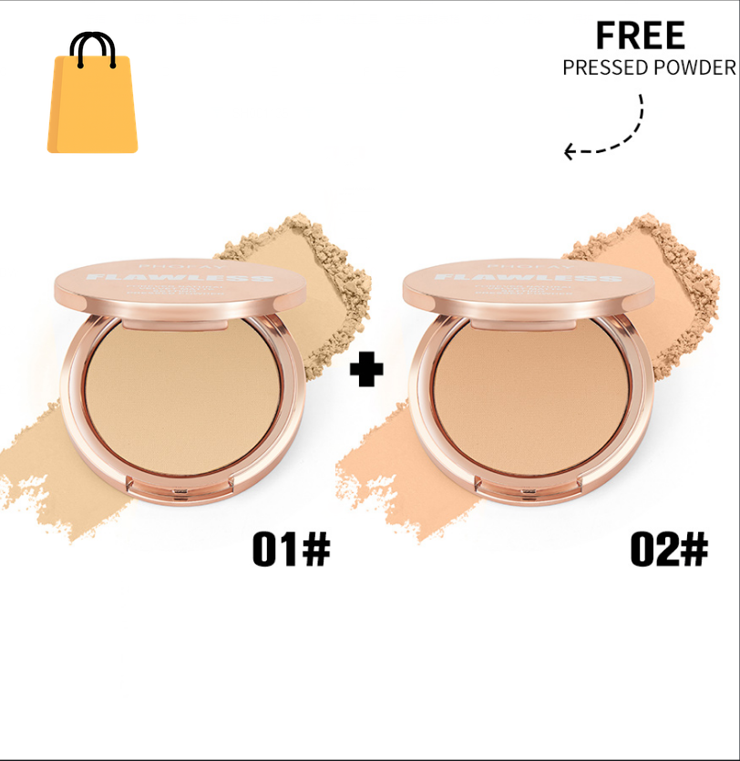 PHOFAY Matte Setting Pressed Powder