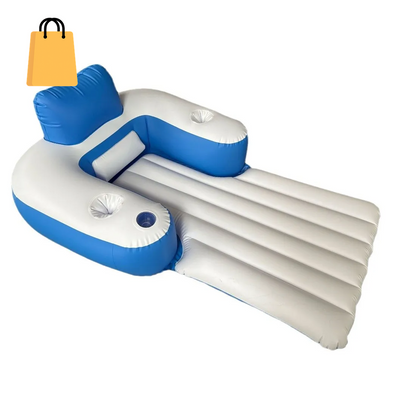 Inflatable Electric Float Row Propeller Single Float Chair Water Driving Float Ring Floating Chair