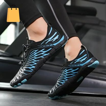 Fashionable Barefoot Water Shoes anti Slip Breathable Swimming Fitness Shoes Pool Party Outdoor Beach Aqua Shoes Couple'S Style