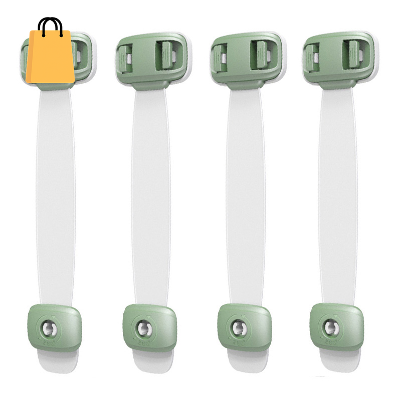 Home Baby Safety Protection Lock Anti-Clip Hand Door Closet Cabinet Locks Fo Fridge Cabinet Drawer Box Safe Lock for Kids No Tools or Drilling Child Safety Cabinet Proofing Cabinet Drawer Door Latches