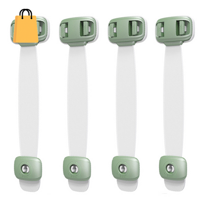 Home Baby Safety Protection Lock Anti-Clip Hand Door Closet Cabinet Locks Fo Fridge Cabinet Drawer Box Safe Lock for Kids No Tools or Drilling Child Safety Cabinet Proofing Cabinet Drawer Door Latches