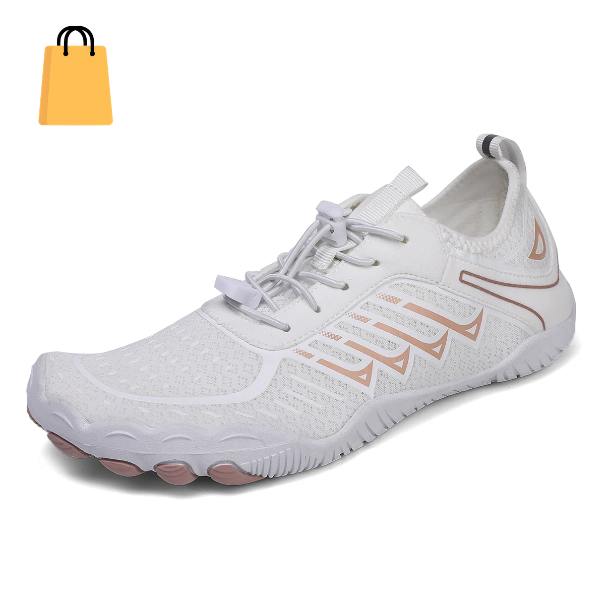 Aqua Shoes for Women Men Barefoot Water Shoes Anti-Slip Quick-Drying Outdoor Beach Upstream Wading Swimming Shoe Sneakers Unisex