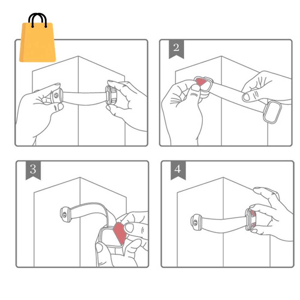 Home Baby Safety Protection Lock Anti-Clip Hand Door Closet Cabinet Locks Fo Fridge Cabinet Drawer Box Safe Lock for Kids No Tools or Drilling Child Safety Cabinet Proofing Cabinet Drawer Door Latches