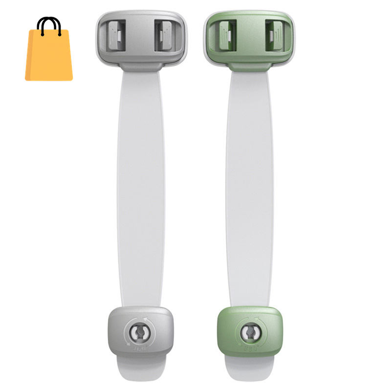 Home Baby Safety Protection Lock Anti-Clip Hand Door Closet Cabinet Locks Fo Fridge Cabinet Drawer Box Safe Lock for Kids No Tools or Drilling Child Safety Cabinet Proofing Cabinet Drawer Door Latches