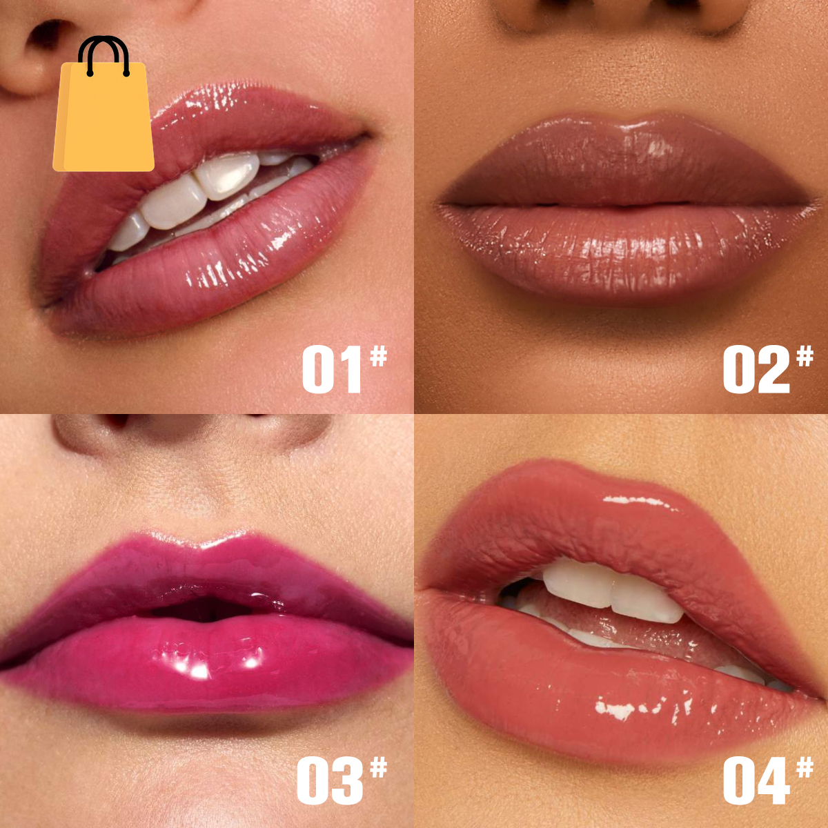 PHOFAY Rose Blooming Hydrating Lip Gloss