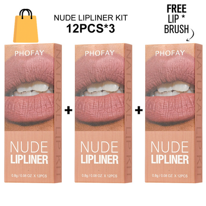 PHOFAY Nude Lipliner Kit