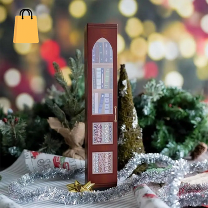 2025 Mini Book Ornament Advent, Book Lovers Gifts Calendar, Books Lovers Gifts Advent Calendar with 24 Book Gift, Christmas Book