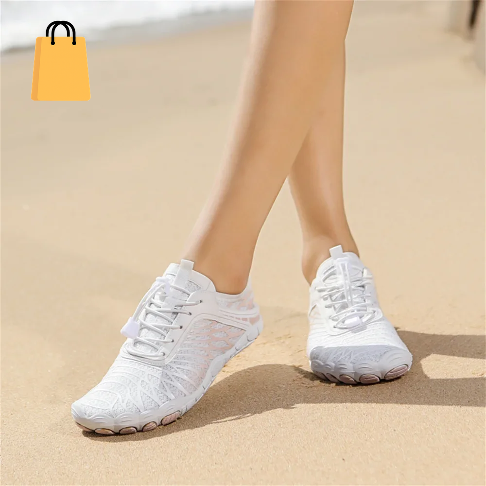 Aqua Shoes for Women Men Barefoot Water Shoes Anti-Slip Quick-Drying Outdoor Beach Upstream Wading Swimming Shoe Sneakers Unisex